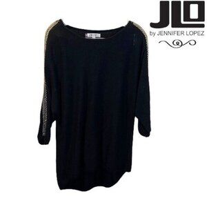 Jennifer Lopez Women's Casual Long Sleeve T-Shirt shirt Simple Casual top‎